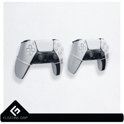 Floating Grip PS Controller Wandhalterung (PS4), Gaming Controller Zubehör, Weiss Floating Grip PS Controller Wandhalterung (PS4), Gaming Controller Zubehör, Weiss