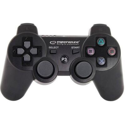 Esperanza EGG109K (PS3), Gaming Controller, Schwarz Esperanza EGG109K (PS3), Gaming Controller, Schwarz