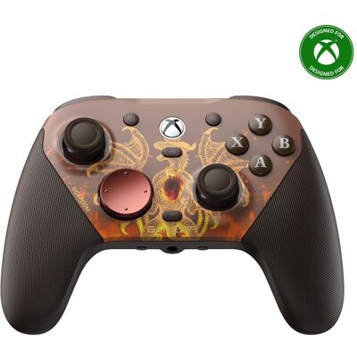 Gamesir G7 Pro Dragon's Dogma 2 Edition Tri-Mode (Android, PC, Xbox One S, Xbox One X, Xbox Series S, Xbox Series X), Gaming Controller, Gold, Schwarz, Kupfer Gamesir G7 Pro Dragon's Dogma 2 Edition Tri-Mode (Android, PC, Xbox One S, Xbox One X, Xbox Series S, Xbox Series X), Gaming Controller, Gold, Schwarz, Kupfer