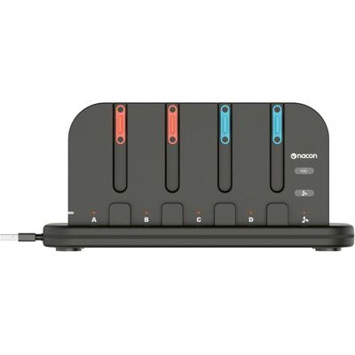 Bigben RGB-Multicharge Docking Station (Switch 2), Weiteres Gaming Zubehör, Schwarz Bigben RGB-Multicharge Docking Station (Switch 2), Weiteres Gaming Zubehör, Schwarz