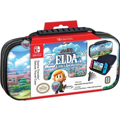 Bigben Travel Case Zelda Link's Awakening (Big Ben) (Switch), Weiteres Gaming Zubehör, Schwarz Bigben Travel Case Zelda Link's Awakening (Big Ben) (Switch), Weiteres Gaming Zubehör, Schwarz