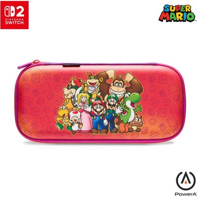 PowerA Slim Case for NSW2- Mario & Friends (Switch 2), Weiteres Gaming Zubehör, Rot, Pink, Mehrfarbig PowerA Slim Case for NSW2- Mario & Friends (Switch 2), Weiteres Gaming Zubehör, Rot, Pink, Mehrfarbig
