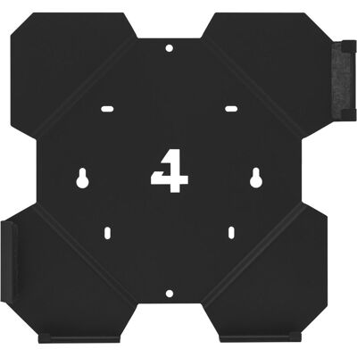 4Mount Wall Mount For Ps4 Slim Black (PS4), Gaming Controller Zubehör, Schwarz 4Mount Wall Mount For Ps4 Slim Black (PS4), Gaming Controller Zubehör, Schwarz