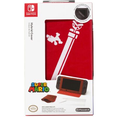 PowerA Mario Edition - Hybrid Cover (Switch), Weiteres Gaming Zubehör, Rot PowerA Mario Edition - Hybrid Cover (Switch), Weiteres Gaming Zubehör, Rot
