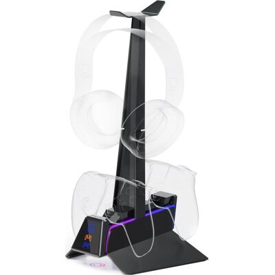 Oniverse Ps5 Fast Charging Station - Black (PS5), Gaming Controller Zubehör, Schwarz Oniverse Ps5 Fast Charging Station - Black (PS5), Gaming Controller Zubehör, Schwarz