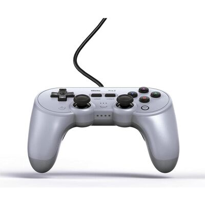 8bitdo Pro 2 Wired (PC, Switch), Gaming Controller, Grau 8bitdo Pro 2 Wired (PC, Switch), Gaming Controller, Grau