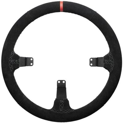 Asetek SimSports Lenkradkranz, gewölbt, 340 mm - schwarz, wildleder (PC), Gaming Controller Zubehör, Schwarz Asetek SimSports Lenkradkranz, gewölbt, 340 mm - schwarz, wildleder (PC), Gaming Controller Zubehör, Schwarz