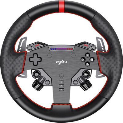 PXN VD6 Bundle (PC), Gaming Controller, Schwarz PXN VD6 Bundle (PC), Gaming Controller, Schwarz
