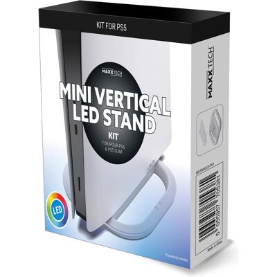 Maxx Tech PS5 Mini Vertical LED Stand (PS5), Weiteres Gaming Zubehör, Mehrfarbig Maxx Tech PS5 Mini Vertical LED Stand (PS5), Weiteres Gaming Zubehör, Mehrfarbig