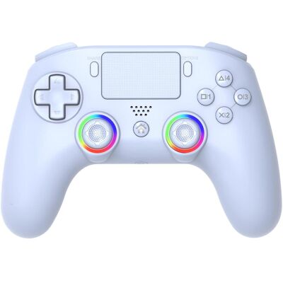 Subsonic Wireless LED Controller (PS5), Gaming Controller, Weiss Subsonic Wireless LED Controller (PS5), Gaming Controller, Weiss
