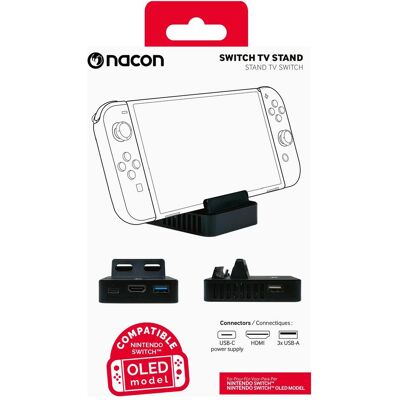 Bigben NACON Switch TV Stand (black) (Switch), Weiteres Gaming Zubehör, Schwarz Bigben NACON Switch TV Stand (black) (Switch), Weiteres Gaming Zubehör, Schwarz