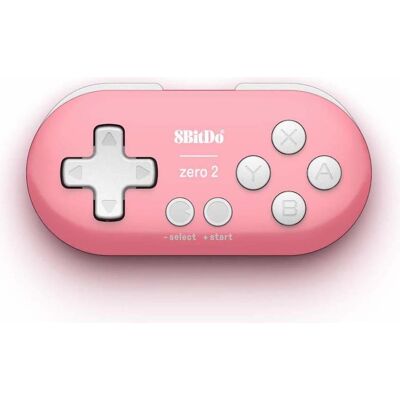 8bitdo Zero 2 (Android, Mac, PC, Switch), Gaming Controller, Pink 8bitdo Zero 2 (Android, Mac, PC, Switch), Gaming Controller, Pink