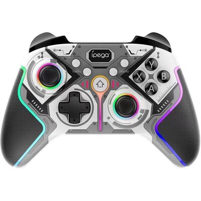 iPega 9666HH Bluetooth RGB Gamepad for Android/iOS/PS3/PS4/PC/N-Switch Gray (Android, iOS, PC, PS3, PS4, Switch), Gaming Controller, Grau iPega 9666HH Bluetooth RGB Gamepad for Android/iOS/PS3/PS4/PC/N-Switch Gray (Android, iOS, PC, PS3, PS4, Switch), Gaming Controller, Grau