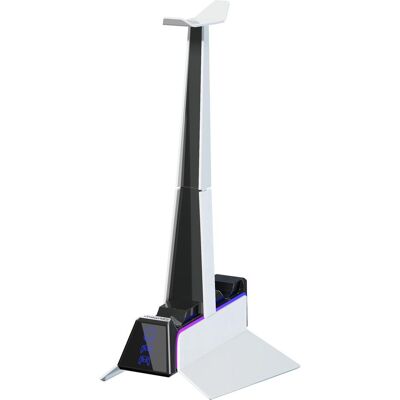 Oniverse Ps5 Fast Charging Station X3 (PS5), Gaming Controller Zubehör, Weiss Oniverse Ps5 Fast Charging Station X3 (PS5), Gaming Controller Zubehör, Weiss