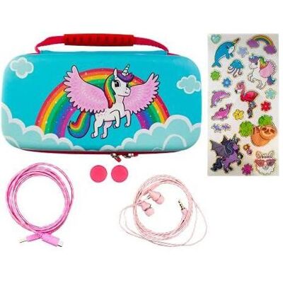 IMP Over the Rainbow Unicorn Case 7-in-1 Switch Lite (Switch), Weiteres Gaming Zubehör, Mehrfarbig IMP Over the Rainbow Unicorn Case 7-in-1 Switch Lite (Switch), Weiteres Gaming Zubehör, Mehrfarbig