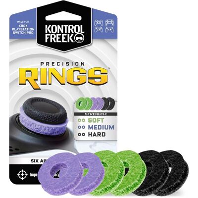 SteelSeries KontrolFreek - Precision Rings Mixed 6-Pack (PS5), Gaming Controller Zubehör, Mehrfarbig SteelSeries KontrolFreek - Precision Rings Mixed 6-Pack (PS5), Gaming Controller Zubehör, Mehrfarbig