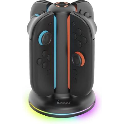 iLike iPega SW2052 Ladestation für Nintendo Switch 2 Joy-con mit RGB, schwarz (Switch 2), Gaming Controller Zubehör, Schwarz iLike iPega SW2052 Ladestation für Nintendo Switch 2 Joy-con mit RGB, schwarz (Switch 2), Gaming Controller Zubehör, Schwarz
