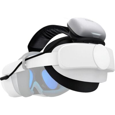 Bobovr P4U Battery Relief Strap for Pico 4 Ultra/Ultra Enterprise (10000mAh)., Zubehör VR + AR, Schwarz, Weiss Bobovr P4U Battery Relief Strap for Pico 4 Ultra/Ultra Enterprise (10000mAh)., Zubehör VR + AR, Schwarz, Weiss