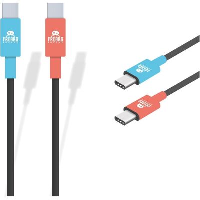 Freaks and Geeks FREAKS SWITCH 2 Cavo di Ricarica da USB-C a USB-C 3m (Switch 2), Gaming Controller Zubehör, Schwarz Freaks and Geeks FREAKS SWITCH 2 Cavo di Ricarica da USB-C a USB-C 3m (Switch 2), Gaming Controller Zubehör, Schwarz