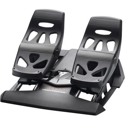 Thrustmaster TFRP T. Flight Rudder Pedals (PC, PS4, Xbox One S, Xbox One X), Gaming Controller, Schwarz Thrustmaster TFRP T. Flight Rudder Pedals (PC, PS4, Xbox One S, Xbox One X), Gaming Controller, Schwarz