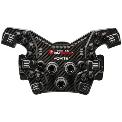 Asetek Forte Formula Button Box V2 (PC), Gaming Controller, Schwarz Asetek Forte Formula Button Box V2 (PC), Gaming Controller, Schwarz