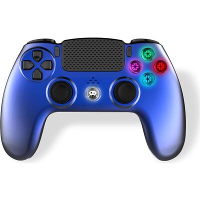 Freaks and Geeks Metallblau kabelloser Controller - PS4 Gamepad Freaks and Geeks Metallblau kabelloser Controller - PS4 Gamepad