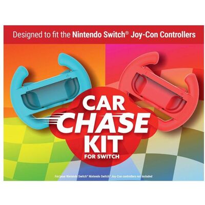 Ubisoft Car Chase Kit Controller skin (Switch), Gaming Controller Zubehör, Blau, Rot Ubisoft Car Chase Kit Controller skin (Switch), Gaming Controller Zubehör, Blau, Rot