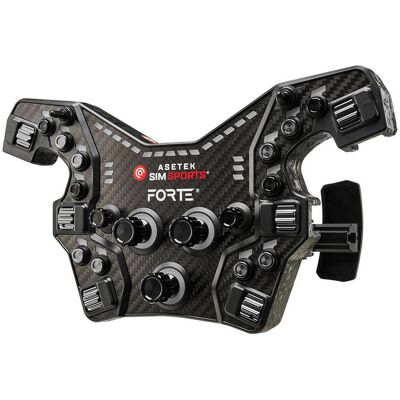 Asetek Forte Formula Button Box V2 (PC), Gaming Controller, Schwarz Asetek Forte Formula Button Box V2 (PC), Gaming Controller, Schwarz