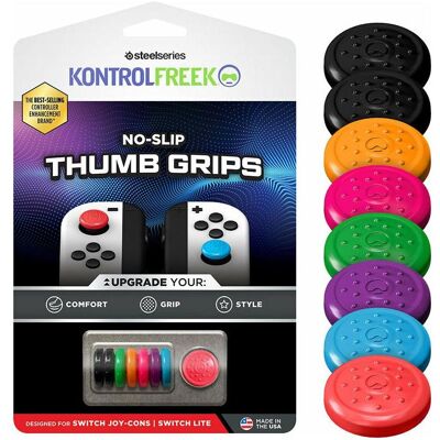 SteelSeries No-Slip Thumbgrip 8-pack - JOY, Gaming Controller Zubehör, Mehrfarbig SteelSeries No-Slip Thumbgrip 8-pack - JOY, Gaming Controller Zubehör, Mehrfarbig