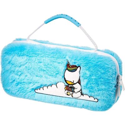 Numskull - Housse de transport Licorne Bleu Fluffy compatible Nintendo Switch - Switch OLED (Switch), Weiteres Gaming Zubehör, Blau Numskull - Housse de transport Licorne Bleu Fluffy compatible Nintendo Switch - Switch OLED (Switch), Weiteres Gaming Zubehör, Blau