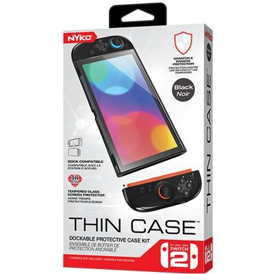Nyko - Thin Case / Switch 2 (Switch 2), Weiteres Gaming Zubehör, Schwarz Nyko - Thin Case / Switch 2 (Switch 2), Weiteres Gaming Zubehör, Schwarz