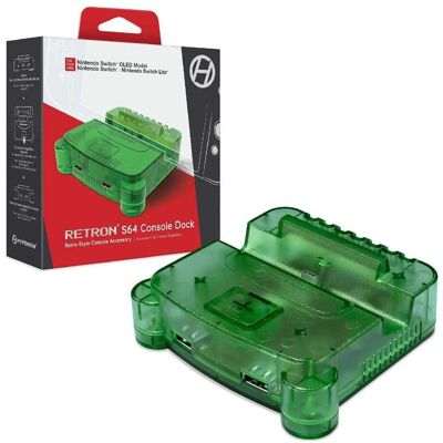 Hyperkin Retron S64 Console Dock- Switch (Lime Green) (Switch), Weiteres Gaming Zubehör, Grün Hyperkin Retron S64 Console Dock- Switch (Lime Green) (Switch), Weiteres Gaming Zubehör, Grün