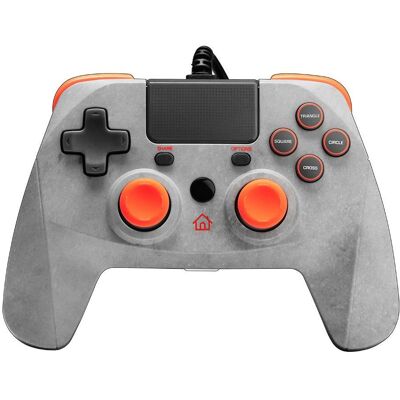 Snakebyte Gamepad 4S grau/orange (PS4), Gaming Controller, Grau Snakebyte Gamepad 4S grau/orange (PS4), Gaming Controller, Grau