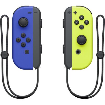 Nintendo Joy-Con 2er-Set Blau/Neon-Gelb (Switch), Gaming Controller, Gelb, Blau Nintendo Joy-Con 2er-Set Blau/Neon-Gelb (Switch), Gaming Controller, Gelb, Blau