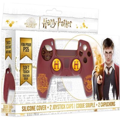 Freaks and Geeks Die zauberhafte Welt von Harry Potter (PS5), Gaming Controller Zubehör, Rot, Gold Freaks and Geeks Die zauberhafte Welt von Harry Potter (PS5), Gaming Controller Zubehör, Rot, Gold