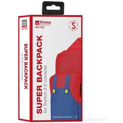 Xtreme Zaino Spalla Switch 2 (Switch), Weiteres Gaming Zubehör, Mehrfarbig, Blau, Rot Xtreme Zaino Spalla Switch 2 (Switch), Weiteres Gaming Zubehör, Mehrfarbig, Blau, Rot