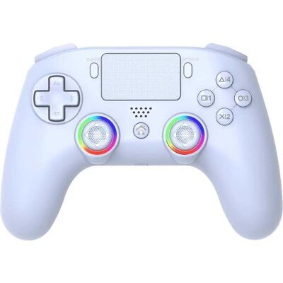 Subsonic Wireless LED Controller (PS5), Gaming Controller, Weiss Subsonic Wireless LED Controller (PS5), Gaming Controller, Weiss