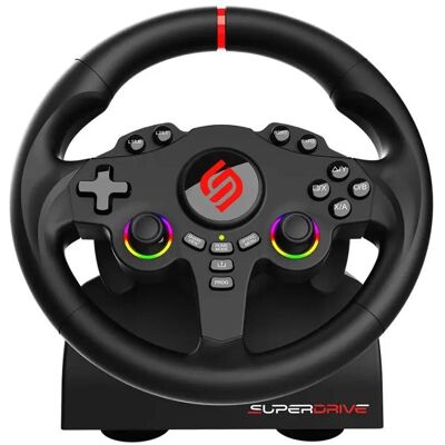 Subsonic Superdrive 220 RS (PS4, Switch, Xbox One S, Xbox Series S, Xbox Series X), Gaming Controller, Mehrfarbig, Schwarz Subsonic Superdrive 220 RS (PS4, Switch, Xbox One S, Xbox Series S, Xbox Series X), Gaming Controller, Mehrfarbig, Schwarz