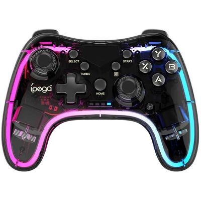 iPega 9228 RGB Gamepad mit Smartphone-Halterung - Für PS4/3, Switch, Android, iOS iPega 9228 RGB Gamepad mit Smartphone-Halterung - Für PS4/3, Switch, Android, iOS