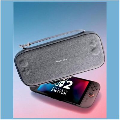 Spigen Klasden Pouch (Switch, Switch 2, Switch OLED), Weiteres Gaming Zubehör, Grau Spigen Klasden Pouch (Switch, Switch 2, Switch OLED), Weiteres Gaming Zubehör, Grau