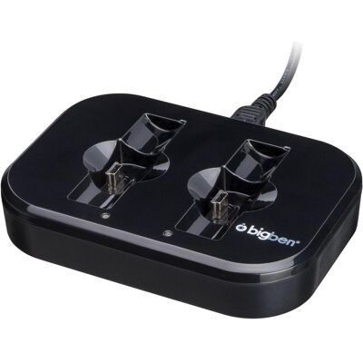 Bigben Dual-Akku-Ladestation (Xbox One S, Xbox One X, Xbox Series S, Xbox Series X), Gaming Controller Zubehör, Schwarz Bigben Dual-Akku-Ladestation (Xbox One S, Xbox One X, Xbox Series S, Xbox Series X), Gaming Controller Zubehör, Schwarz