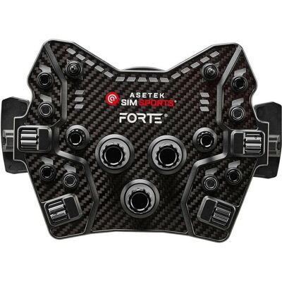 Asetek Forte GT Button Box V2 (PC), Gaming Controller, Schwarz, Orange Asetek Forte GT Button Box V2 (PC), Gaming Controller, Schwarz, Orange