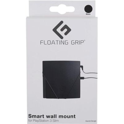 Floating Grip PS3 Slim wall mount by, Black, Weiteres Gaming Zubehör, Schwarz Floating Grip PS3 Slim wall mount by, Black, Weiteres Gaming Zubehör, Schwarz