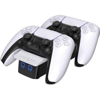 Kyzar Venom VS5001 Spielkonsolenteil/-zubehör Andockstation (PS5), Gaming Controller Zubehör, Schwarz, Weiss Kyzar Venom VS5001 Spielkonsolenteil/-zubehör Andockstation (PS5), Gaming Controller Zubehör, Schwarz, Weiss