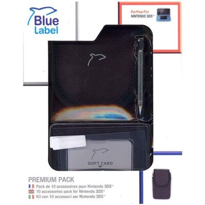 Blue Label 3DS Premium Pack Nero (DSi XL), Weiteres Gaming Zubehör, Schwarz Blue Label 3DS Premium Pack Nero (DSi XL), Weiteres Gaming Zubehör, Schwarz