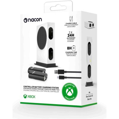 Nacon Gaming XBSX Controller Battery Pack NACON (Xbox One S, Xbox Series X), Gaming Controller Zubehör, Weiss Nacon Gaming XBSX Controller Battery Pack NACON (Xbox One S, Xbox Series X), Gaming Controller Zubehör, Weiss