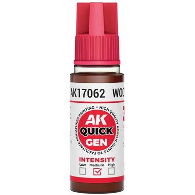 AK Interactive Pot de Quick Gen - Wood (18 ml), Weiteres Gaming Zubehör AK Interactive Pot de Quick Gen - Wood (18 ml), Weiteres Gaming Zubehör