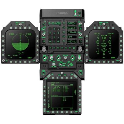 Moza FMP18 Panel Bundle (PC), Gaming Controller, Schwarz, Grau Moza FMP18 Panel Bundle (PC), Gaming Controller, Schwarz, Grau