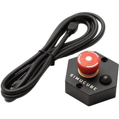 Simucube Premium Not Ausschalter, Gaming Controller Zubehör, Schwarz, Rot, Gelb Simucube Premium Not Ausschalter, Gaming Controller Zubehör, Schwarz, Rot, Gelb