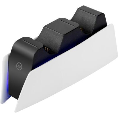 Bluebuilt Ladestation für PS5 -Controller (BBCSP5001) (PS5), Gaming Controller Zubehör, Weiss, Schwarz Bluebuilt Ladestation für PS5 -Controller (BBCSP5001) (PS5), Gaming Controller Zubehör, Weiss, Schwarz